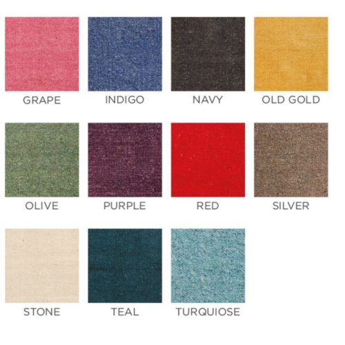 Plain Recycled Cotton Rugs in 11 colours 60x90cms