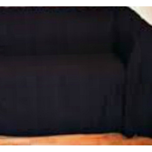 100% Cotton Black Throw 180x250cms – ideal  for small 2 seater sofas, armchairs and single beds,