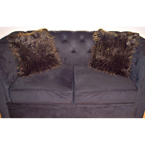 Brown Shaggy/Golden Brown Tipped Cushion Cover 43×43 cms only £8.99 each
