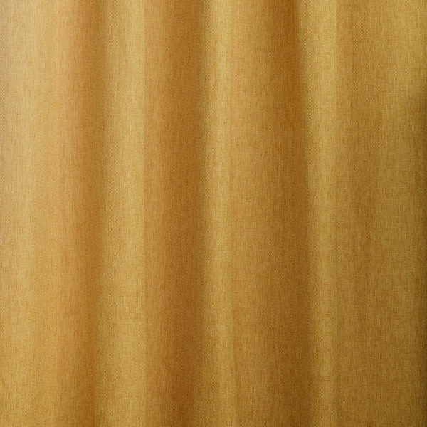 Harrison Ochre Herringbone  Pencil Pleat Curtains and Cushion