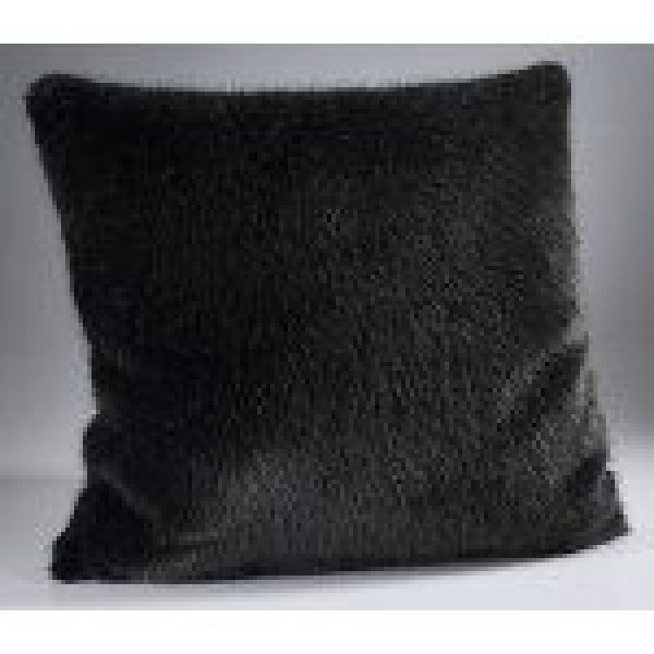 Russian Blue Grey Luxury Faux Fur Throw and Cushons