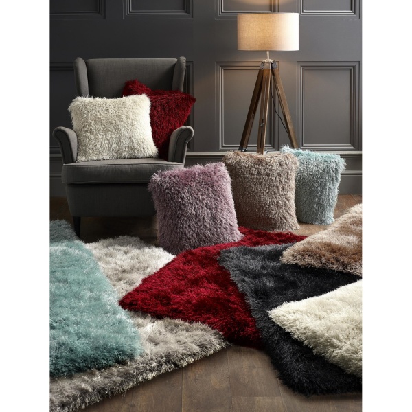 Lilac Super Soft Rugs Cushions