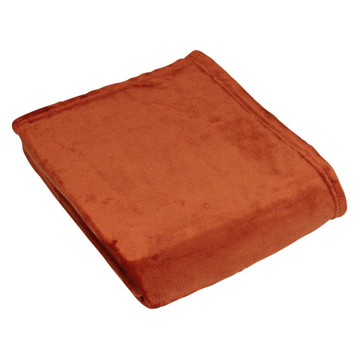 Brick Soft Fleece Blanket/Throw 140x180cms –  for Sofas, Chairs, Beds