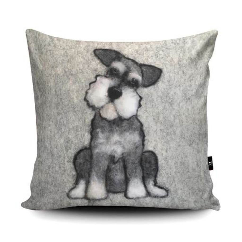 Miniature Schnauzer Cushions/Floor Cushions – The Sofa Throw Company