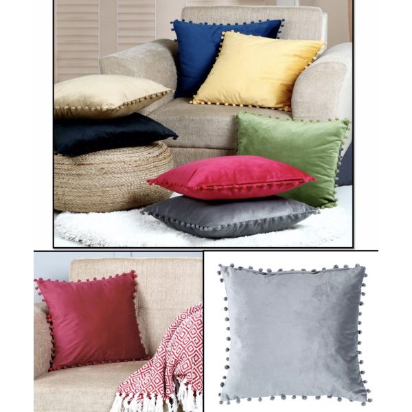 Blue/Yellow/Mint/Grey/Natural/Red/Black Cushions