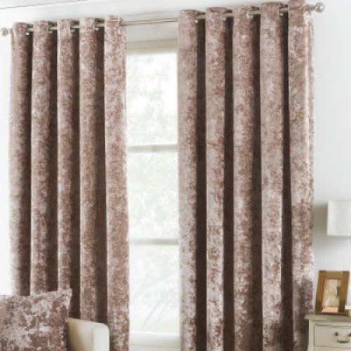 Verona Oyster Velvet Curtains/Bedding/Furnishings