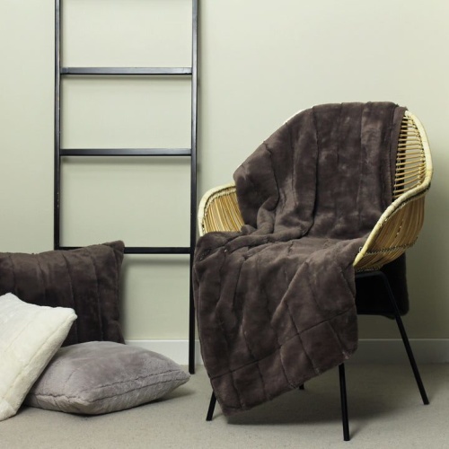 Taupe Faux Fur Blanket Throw for sofas, chairs, beds Taupe Faux Fur Blanket Throw for sofas, chairs, beds