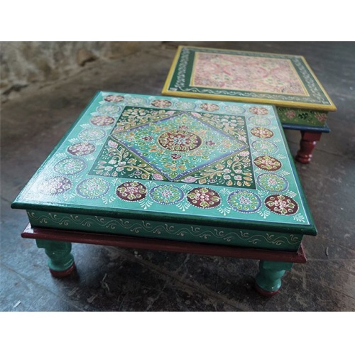 Turquoise Handcrafted Coffee Table/Picnic Table Product – Rename