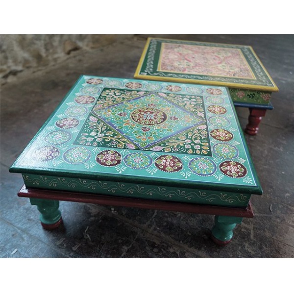 Turquoise Handcrafted Coffee Table/Picnic Table Product – Rename