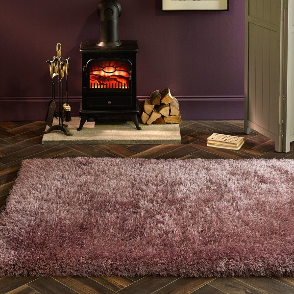 Lilac Super Soft Rugs Cushions