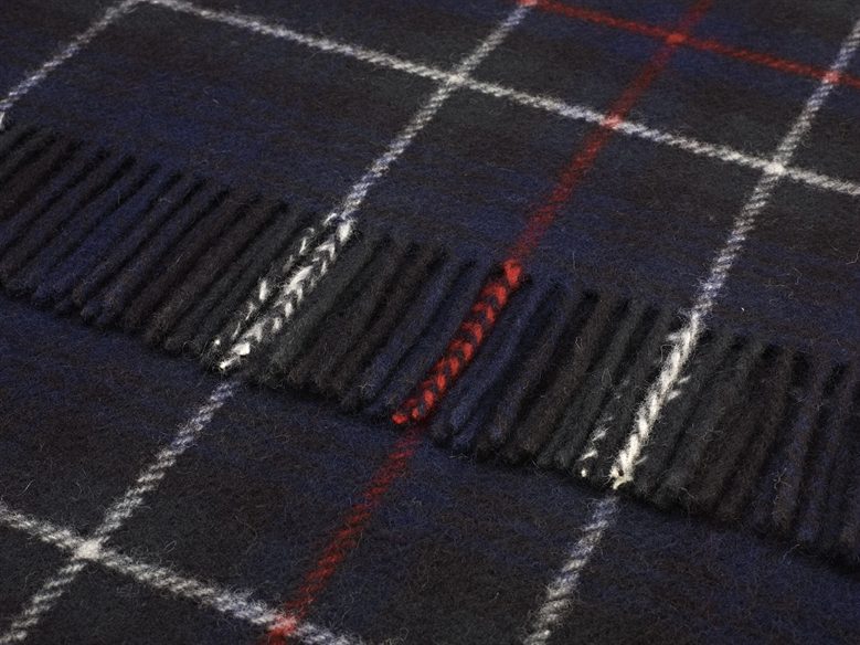Pure Wool Mackenzie Tartan Throw 140×180 cms