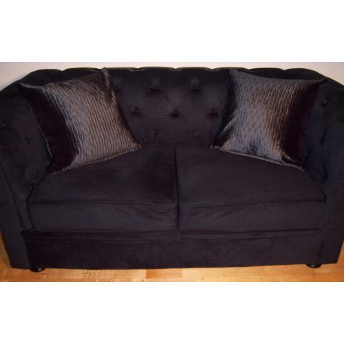 Black Velvet  Cushion  45X45 cms only £12.99 each