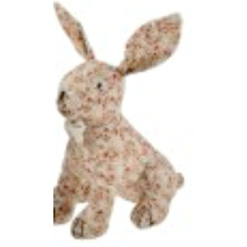 Brown Floral Bunny Paperweight