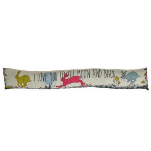 I Love You the Moon and Back Hare Draught Excluder
