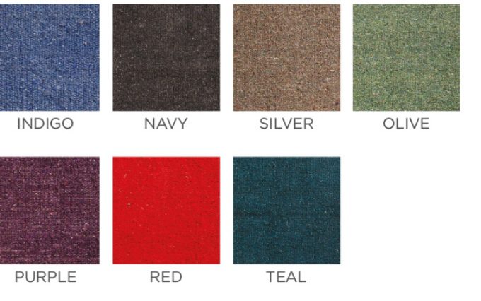 Plain Recycled Cotton Rugs in 7 colours 90x150cms