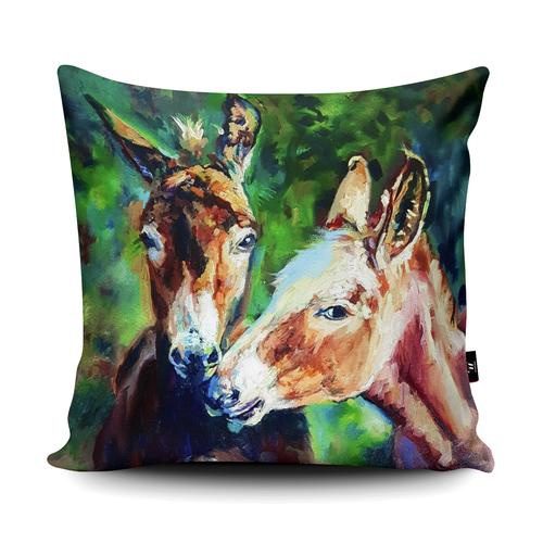 Cheeky Faces Donkey Deer Giant Floor Cushion and Scatter Cushions