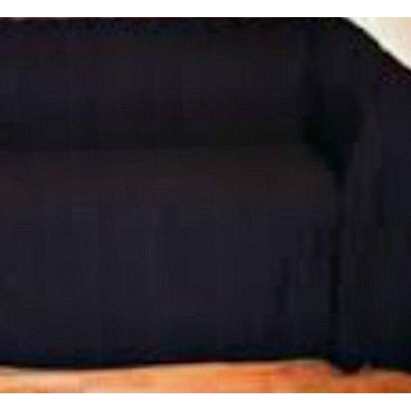 100% Cotton Black Throw 225X250cms for 2 and 3 seater sofas, armchairs, double/kingsize beds