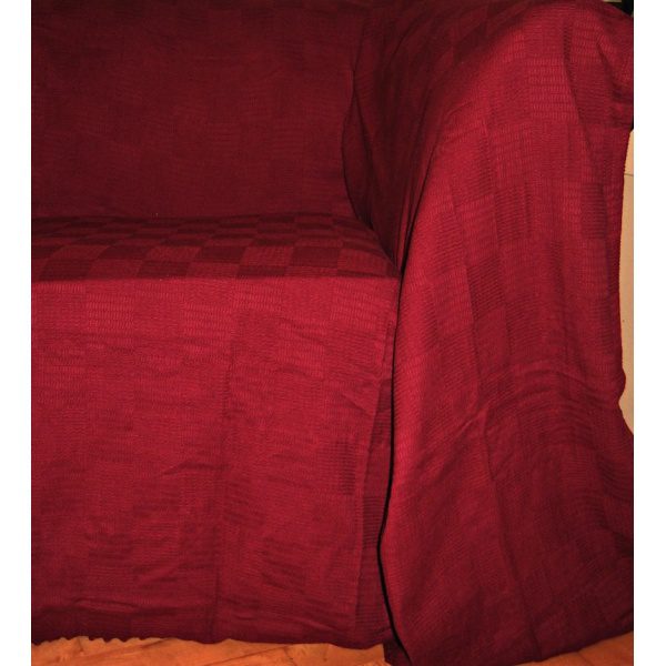 100% Cotton Rust Giant Throw 259×394 cms – SPECIAL OFFER £39.99