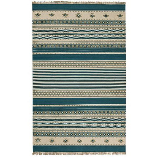 Teal Kilim Rugs and Runners