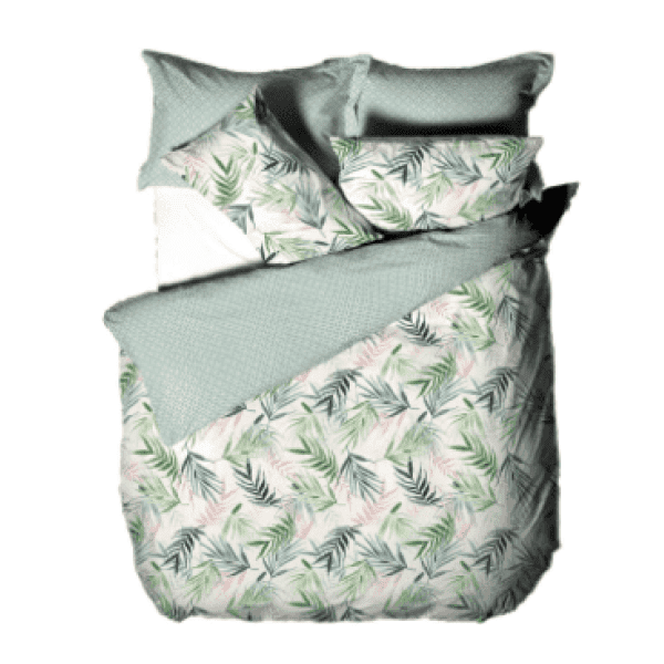 Bali Palm Duvet Cover and Matching Pillow Cases