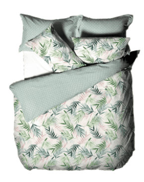 Bali Palm Duvet Cover and Matching Pillow Cases