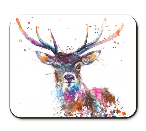 Rainbow Stag Placemats – set of 3