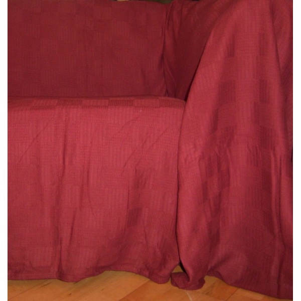 100% Cotton Rust Throw 259x394cms – SPECIAL OFFER £39.99