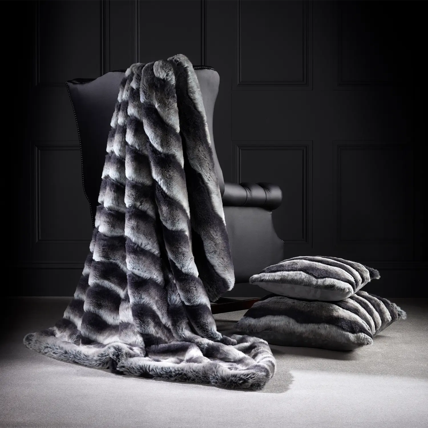 Montana Luxury Faux Fur Throws and Cushions