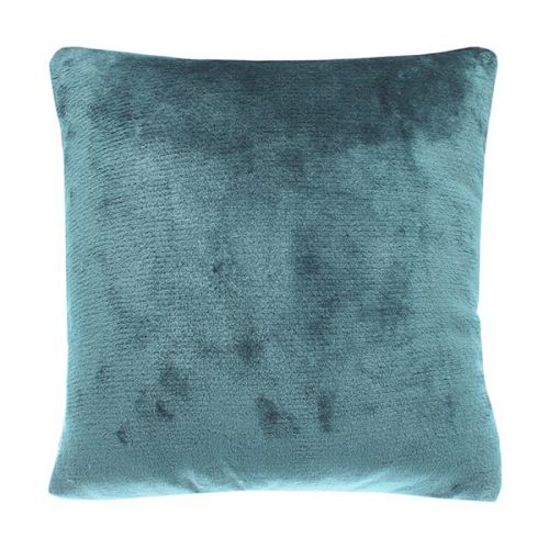 Smokey Blue Cashmere Touch Blanket Throw and Cushion for sofas, beds, chairs