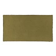 100% Cotton Velvet Style Moss Green Luxury Throw/Bedspread 140x240cms
