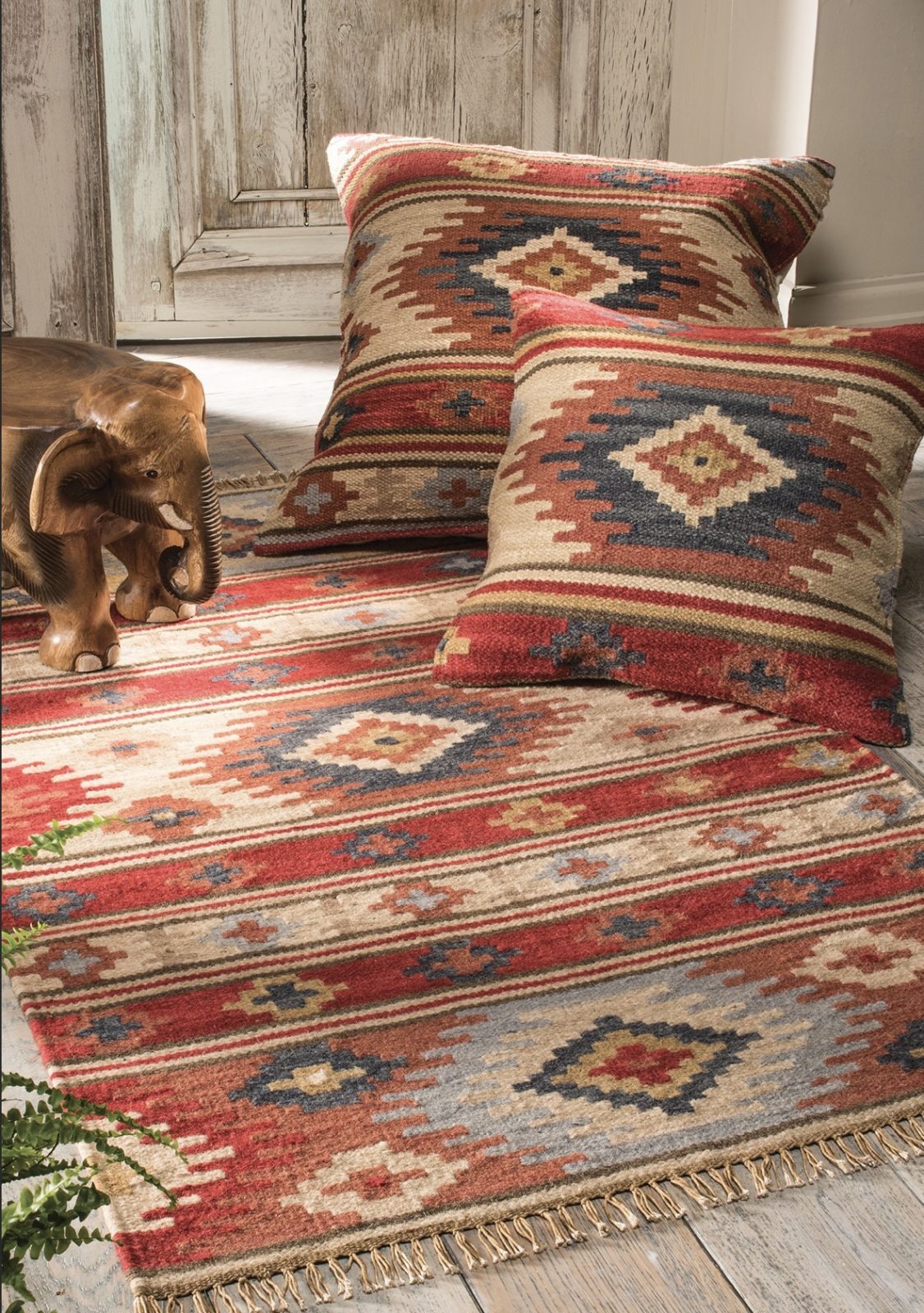 Kashi Wool Mix Luxury Rugs, Runners and Cushions