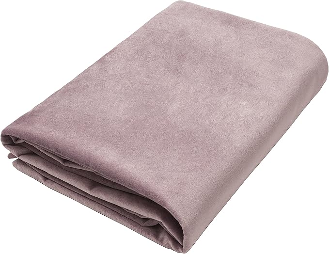 Luxury Matt Velvet Heather Purple Throws, Bedspreads Runners in sizes to suit all sofas, chairs and beds