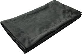 Luxury Crushed Velvet Charcoal Grey Throws, Bedspreads and Runners – to suit all size Sofas, Beds, Chairs Tables