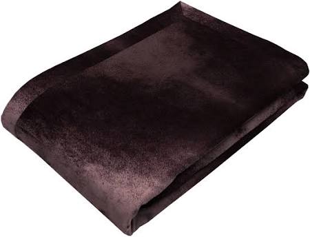 Luxury Crushed Velvet Aubergine Throws, Bedspreads and Runners – to suit all size sofas, chairs, beds, tables