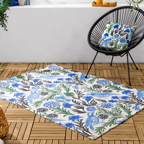 Alentejo Blue Indoor/Outdoor Rug 120x170cms, Duvet Sets and Cushions range Alentejo Blue Indoor/Outdoor Rug 120x170cms, Duvet Sets and Cushions range