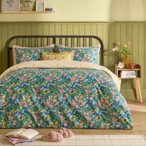 Emerie Garden Charm Design Duvet Set
