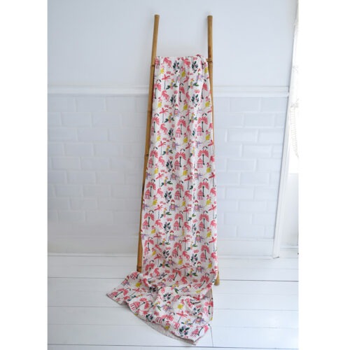 100% Cotton Sultan’s Garden Print Throw 145x225cms 100% Cotton Sultan’s Garden Print Throw 145x225cms
